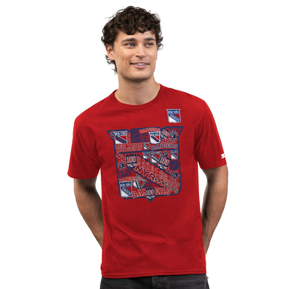 New York Rangers Starter Logo Collage T-Shirt