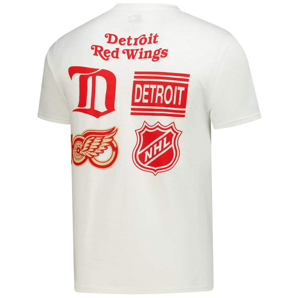 Detroit Red Wings Starter Logo Collage T-Shirt