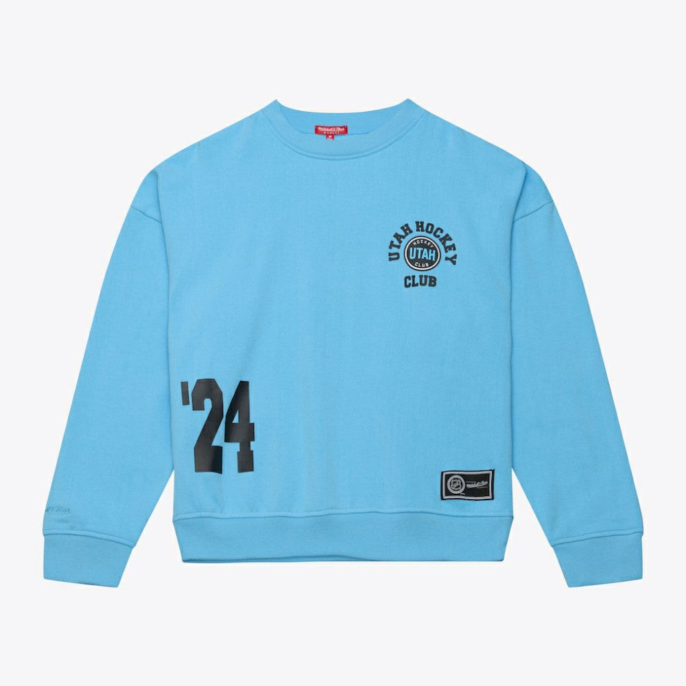 Utah Mammoth Mitchell & Ness Women's Crewneck Sweatshirt