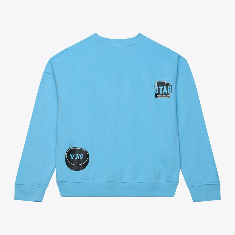 Utah Mammoth Mitchell & Ness Women's Crewneck Sweatshirt