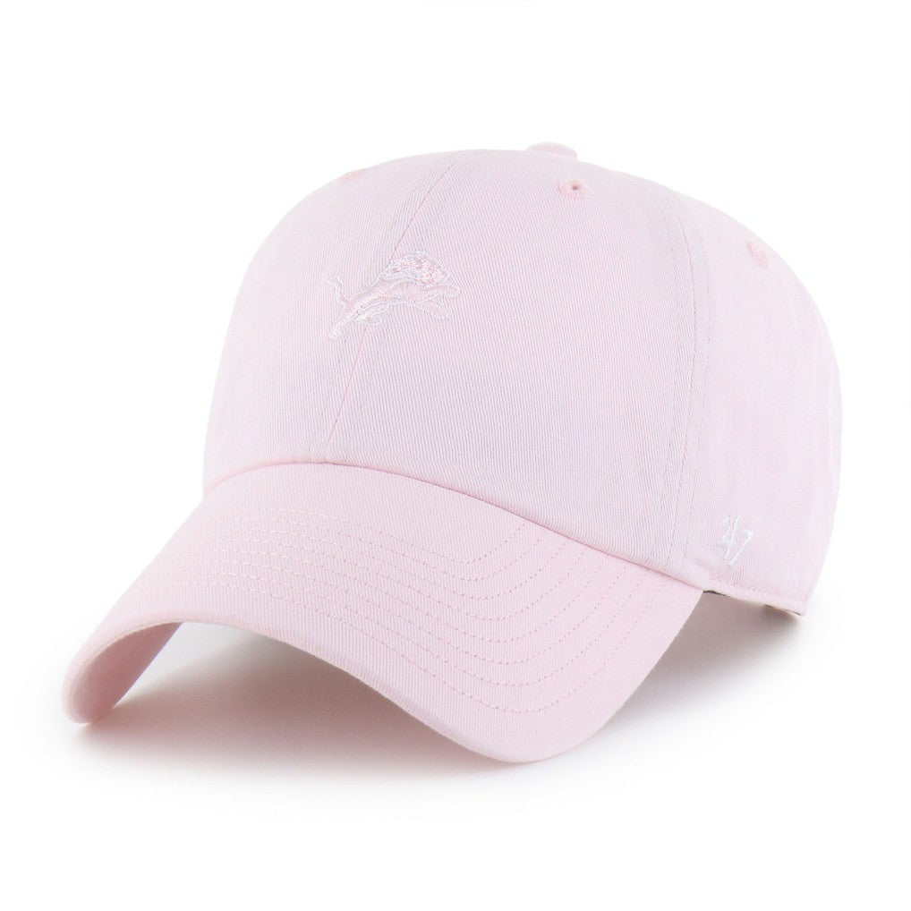 NFL Detroit Lions '47 Women's Base Runner Ballpark Clean Up Adjustable Hat