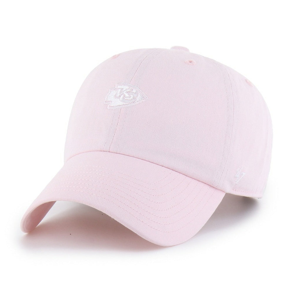 NFL Kansas City Chiefs '47 Women's Base Runner Ballpark Clean Up Adjustable Hat