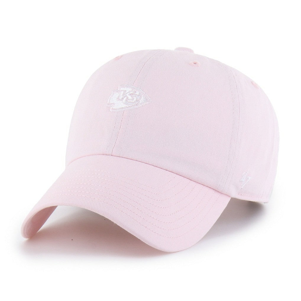 NFL Kansas City Chiefs '47 Women's Base Runner Ballpark Clean Up Adjustable Hat