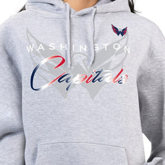 Washington Capitals G-III 4Her by Carl Banks Women's Shadow Logo Fleece Hoodie