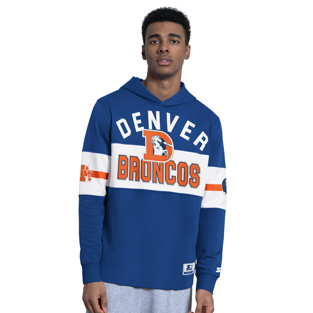 NFL Denver Broncos Starter Fullback Jersey Hoodie