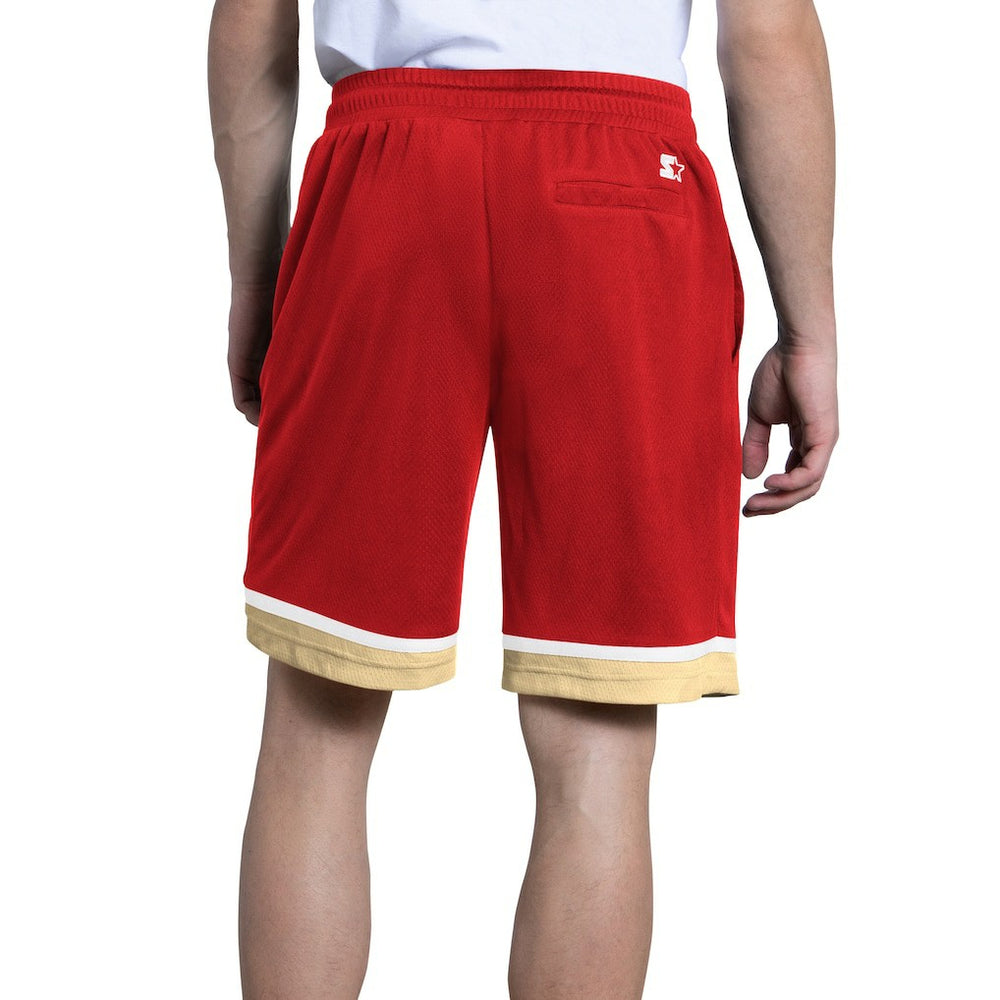 NFL San Francisco 49ers Starter Power Play Mesh Shorts
