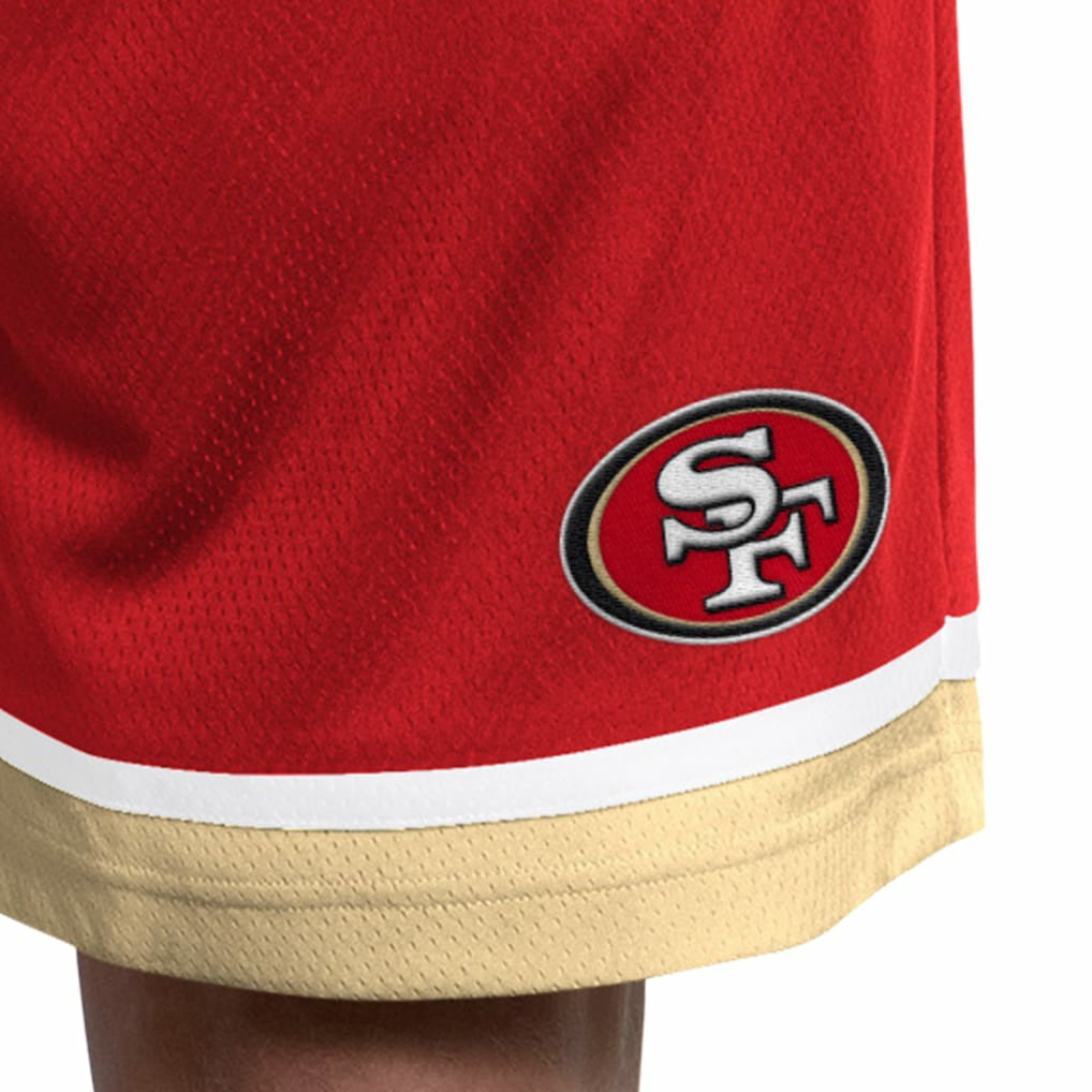 NFL San Francisco 49ers Starter Power Play Mesh Shorts