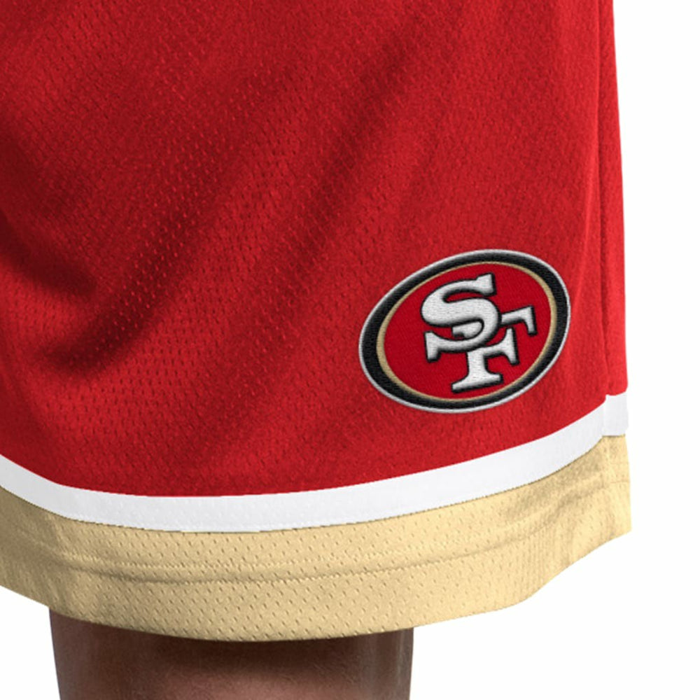 NFL San Francisco 49ers Starter Power Play Mesh Shorts