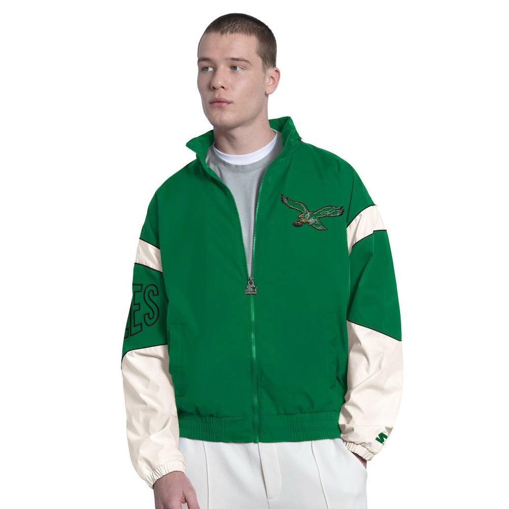 NFL Philadelphia Eagles Starter The Gust Full-Zip Hooded Jacket