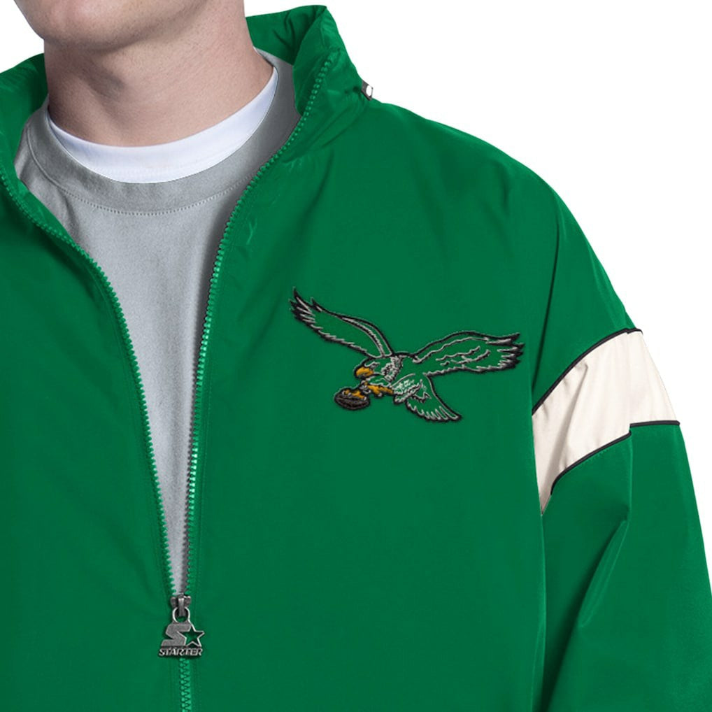 NFL Philadelphia Eagles Starter The Gust Full-Zip Hooded Jacket