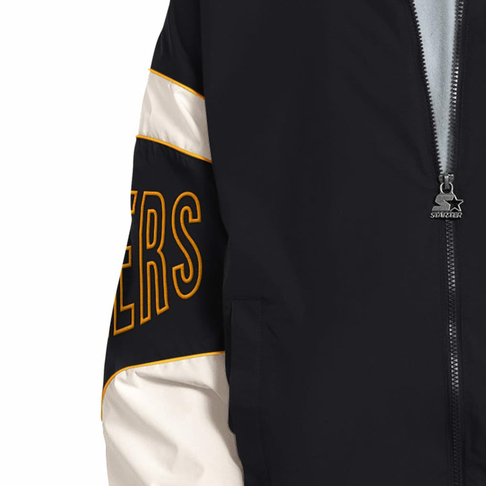 NFL Pittsburgh Steelers Starter The Gust Full-Zip Hooded Jacket