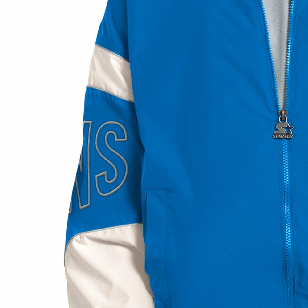 NFL Detroit Lions Starter The Gust Full-Zip Hooded Jacket