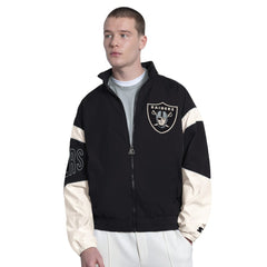 NFL Las Vegas Raiders Starter The Gust Full-Zip Hooded Jacket