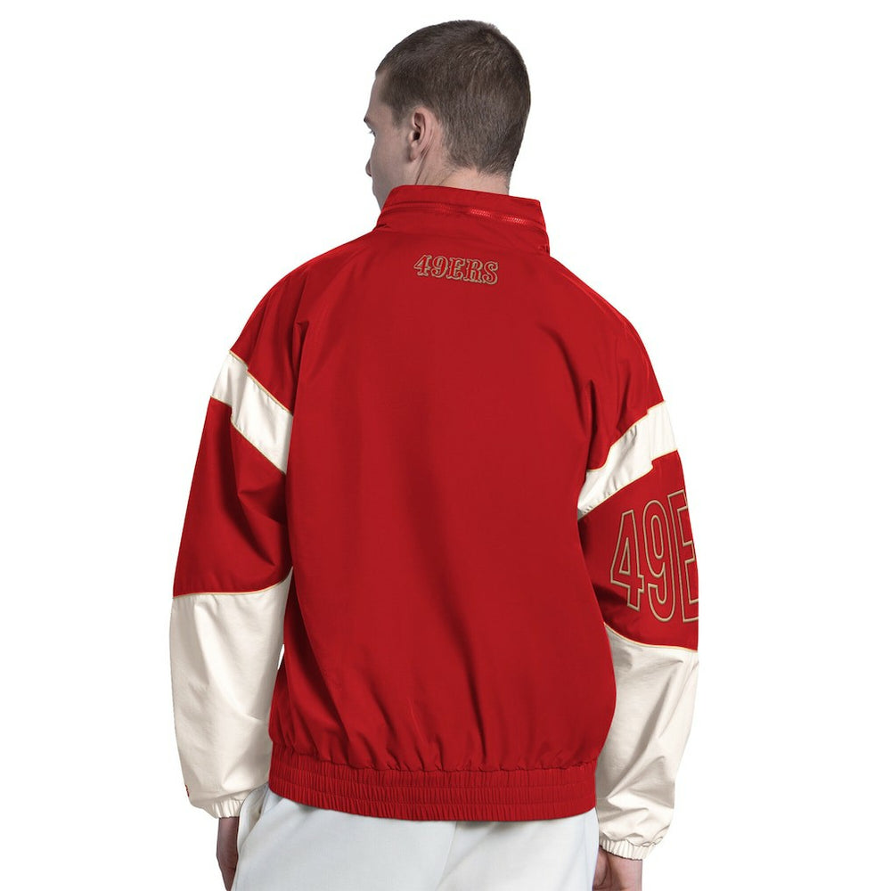 NFL San Francisco 49ers Starter The Gust Full-Zip Hooded Jacket