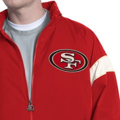 NFL San Francisco 49ers Starter The Gust Full-Zip Hooded Jacket
