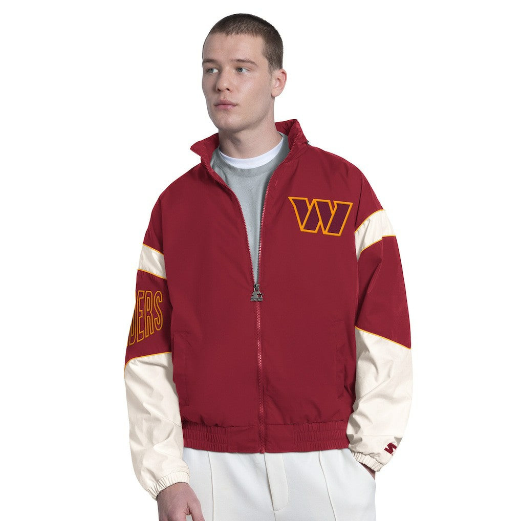 NFL Washington Commanders Starter The Gust Full-Zip Hooded Jacket
