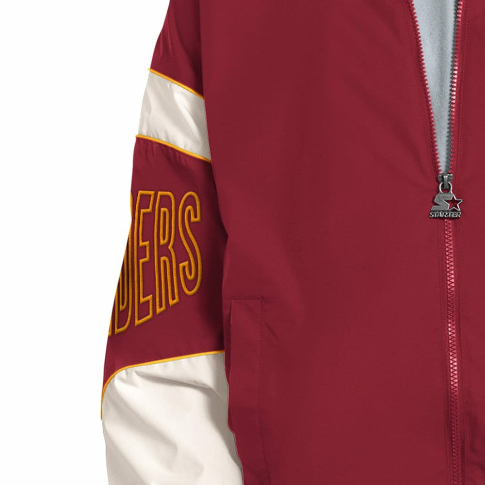 NFL Washington Commanders Starter The Gust Full-Zip Hooded Jacket