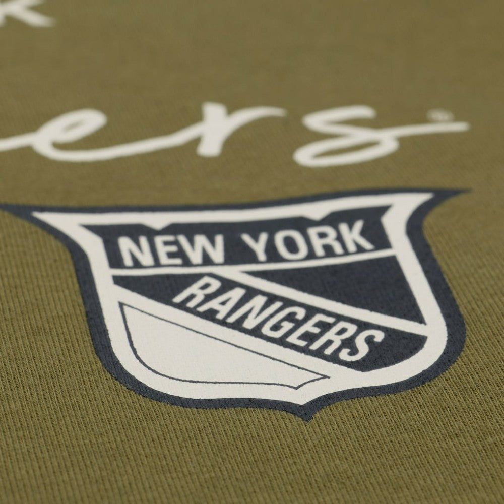 New York Rangers Mitchell & Ness Women's Fleece Sweatshirt