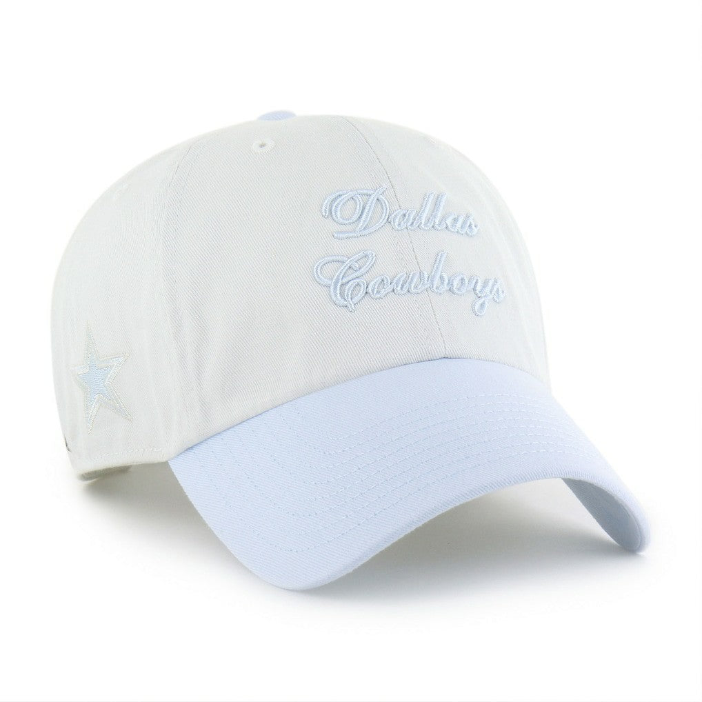NFL Dallas Cowboys '47 Women's Gelato Two-Tone Clean Up Adjustable Hat