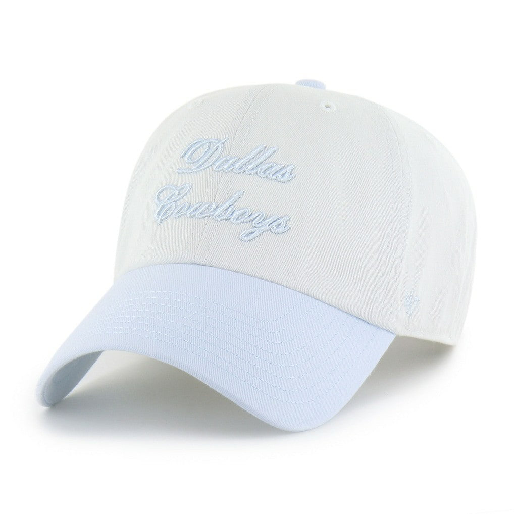 NFL Dallas Cowboys '47 Women's Gelato Two-Tone Clean Up Adjustable Hat