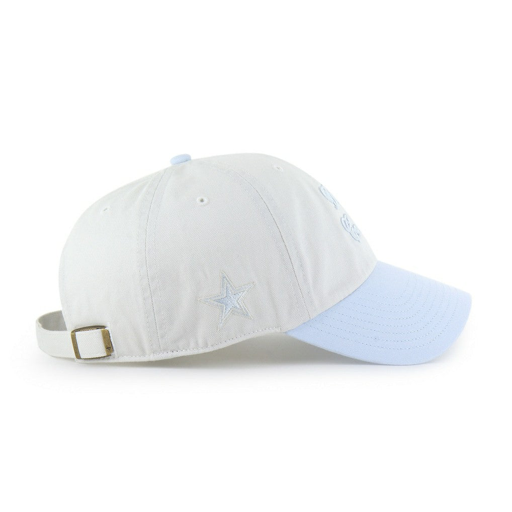 NFL Dallas Cowboys '47 Women's Gelato Two-Tone Clean Up Adjustable Hat