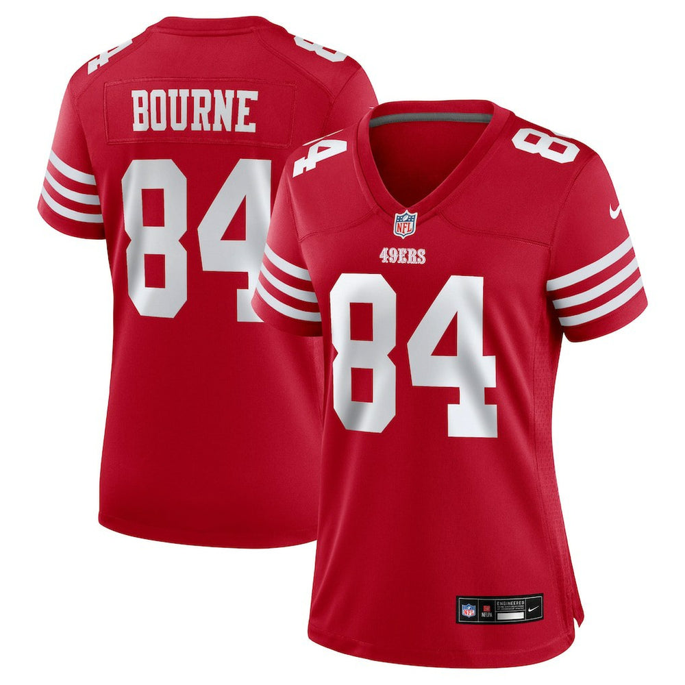 NFL San Francisco 49ers Kendrick Bourne  Women's Team Game Jersey