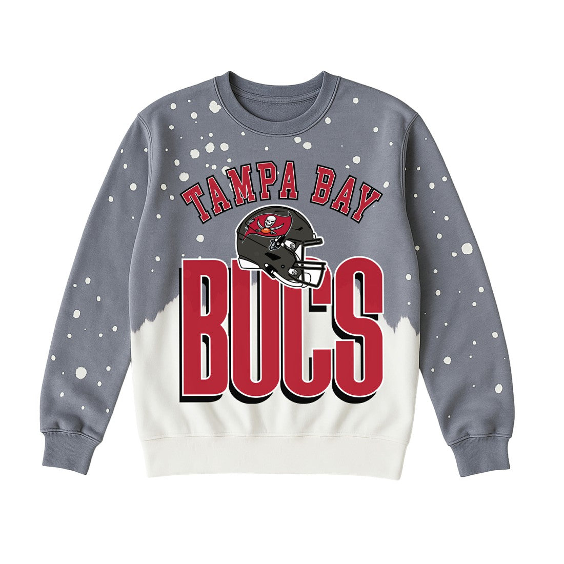 NFL Tampa Bay Buccaneers Gameday Couture Women's Arch Rivals Faded Wash Sweatshirt