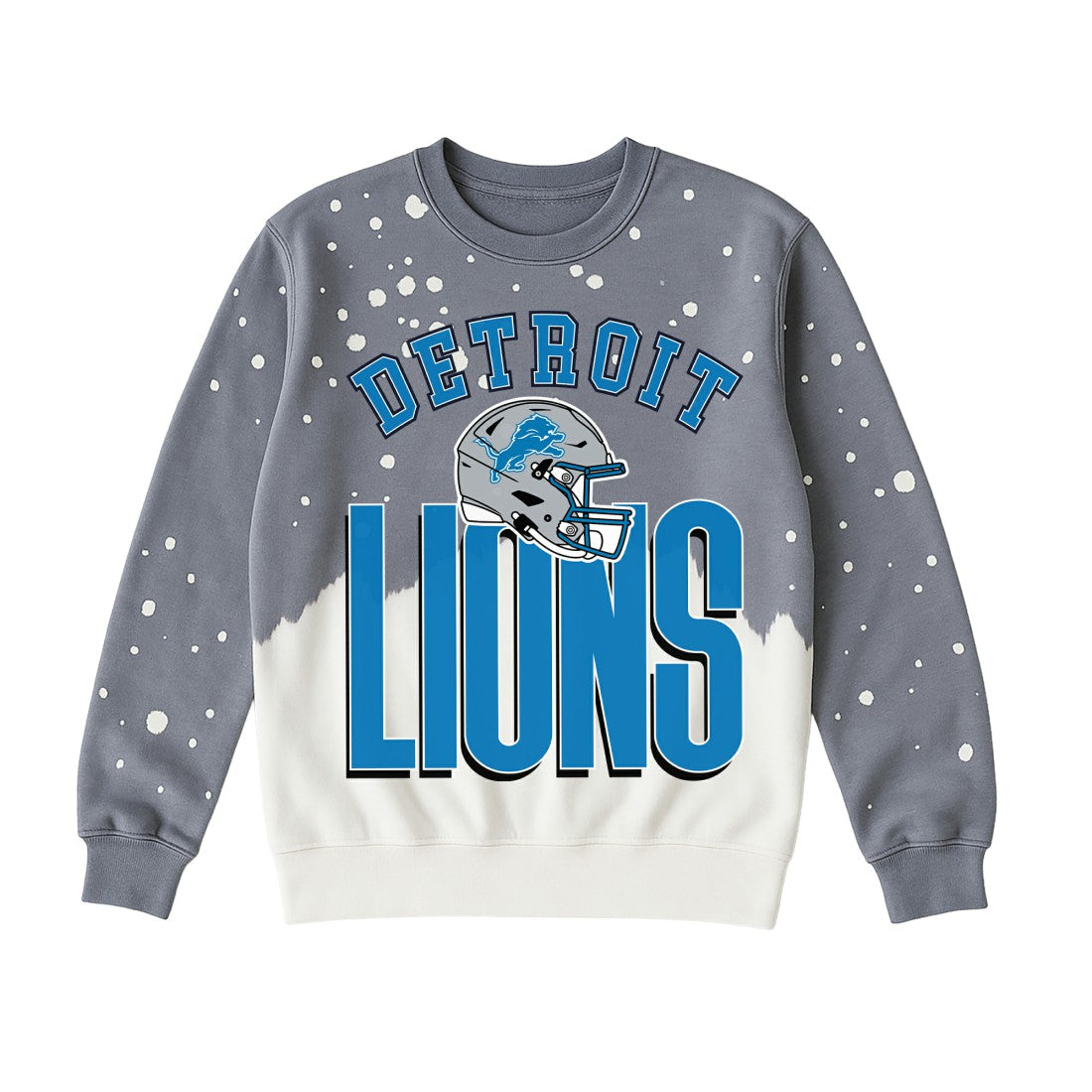 NFL Detroit Lions Gameday Couture Women's Arch Rivals Faded Wash Sweatshirt