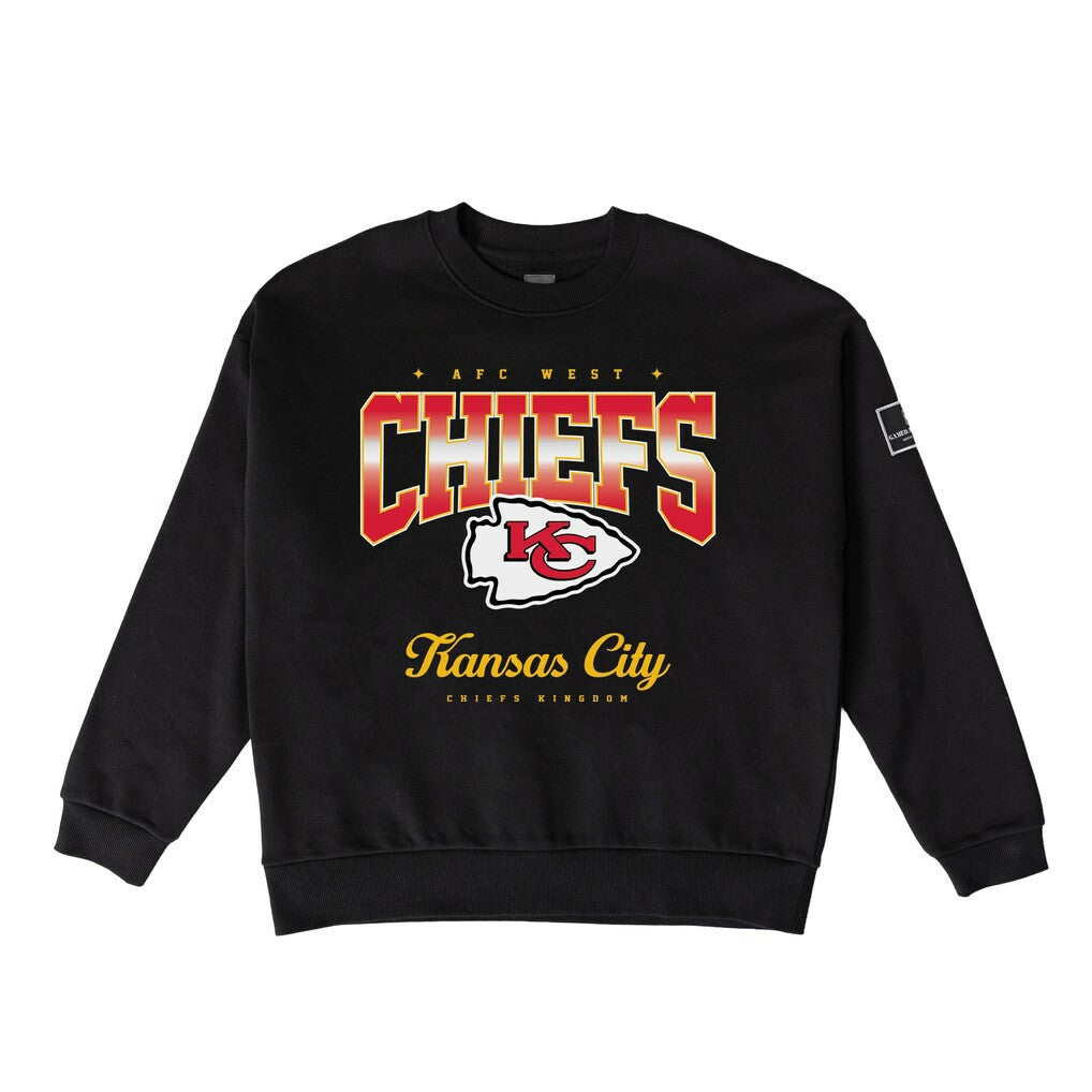 NFL Kansas City Chiefs Gameday Couture Women's Powerhouse Play Premium Fleece Sweatshirt