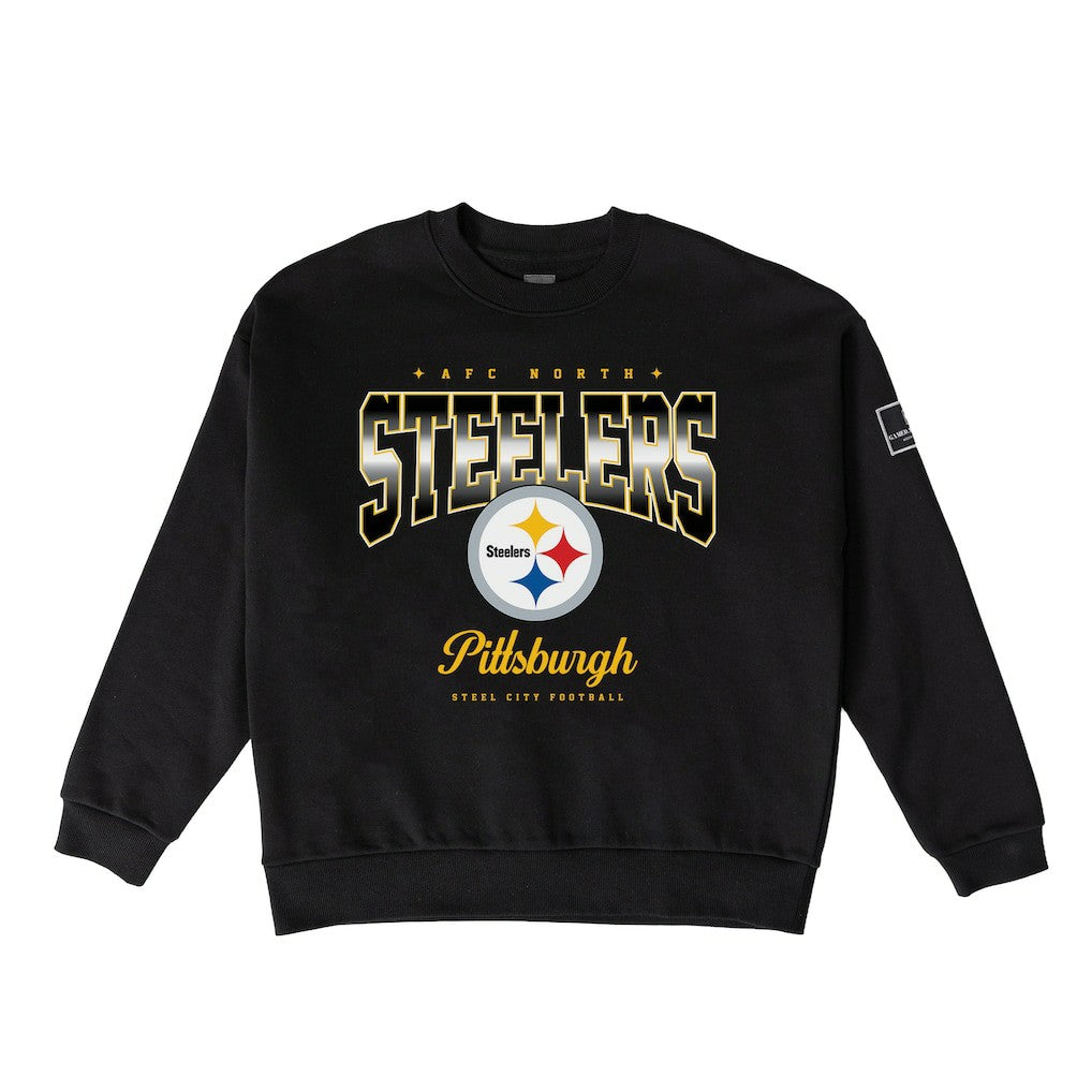 NFL Pittsburgh Steelers Gameday Couture Women's Powerhouse Play Premium Fleece Sweatshirt