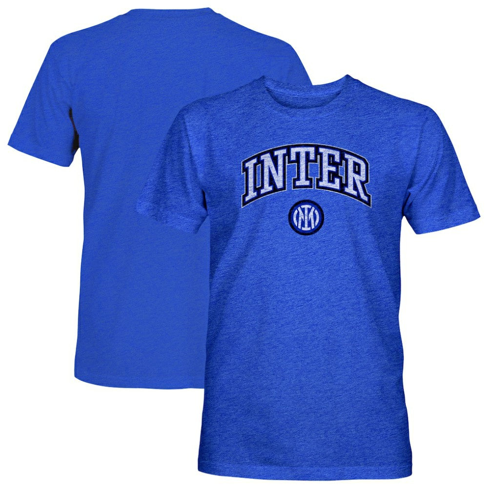 Inter Milan 1863FC Athletic Wordmark Vintage Tri-Blend T-Shirt / Soccer Online