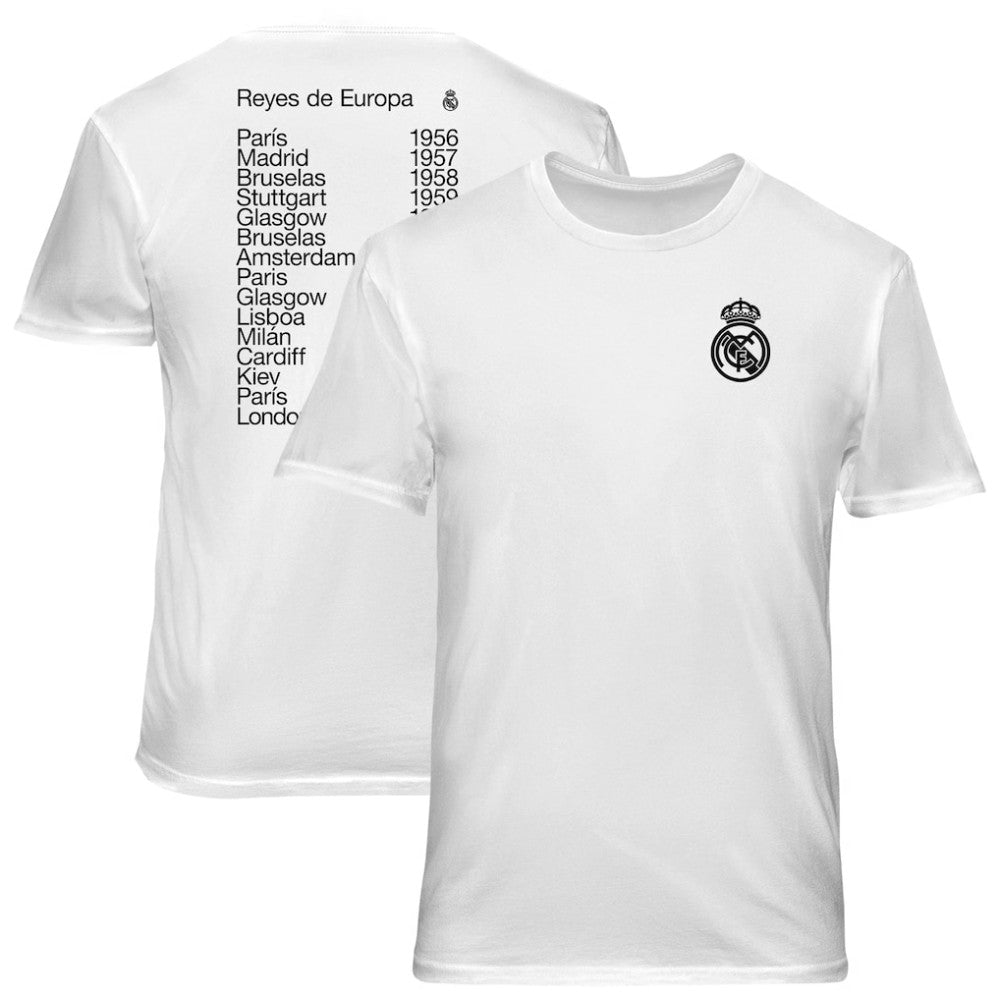 Real Madrid 1863FC Championships Soft Wash T-Shirt / Soccer New