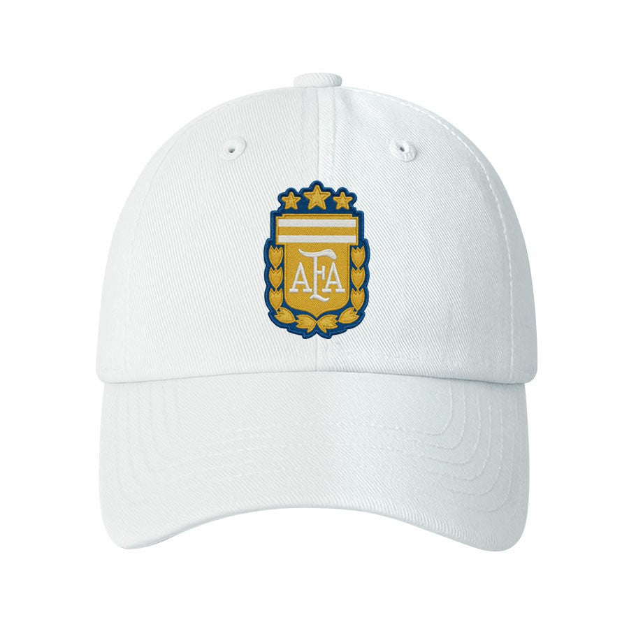 Argentina National Team 1863FC Retro Badge Crew Adjustable Hat / Soccer Online