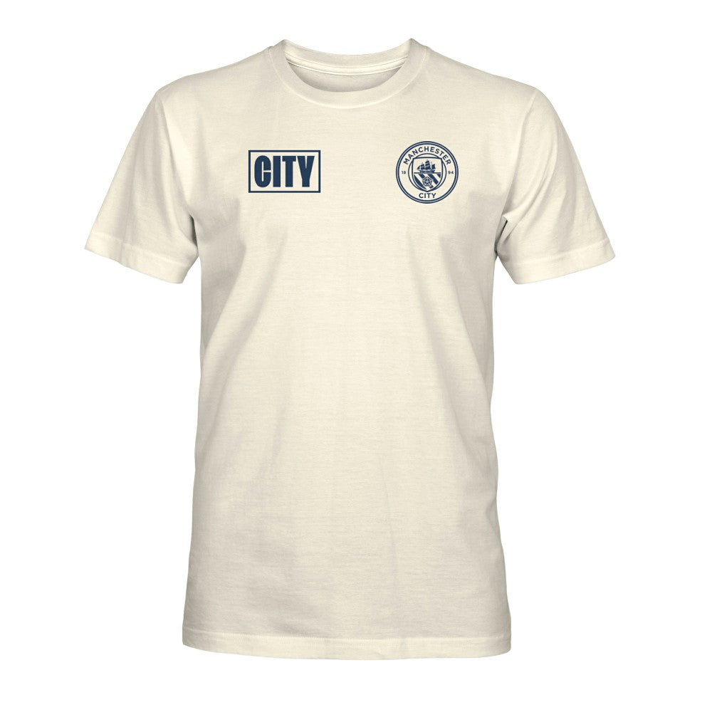Manchester City 1863FC Own the Pitch Heavyweight T-Shirt / Soccer New