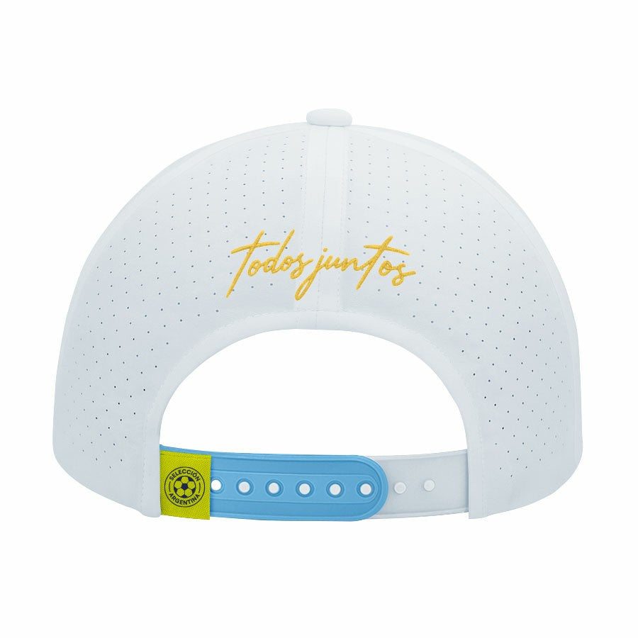 Argentina National Team 1863FC Mono Badge High Point Adjustable Hat / Soccer On sale