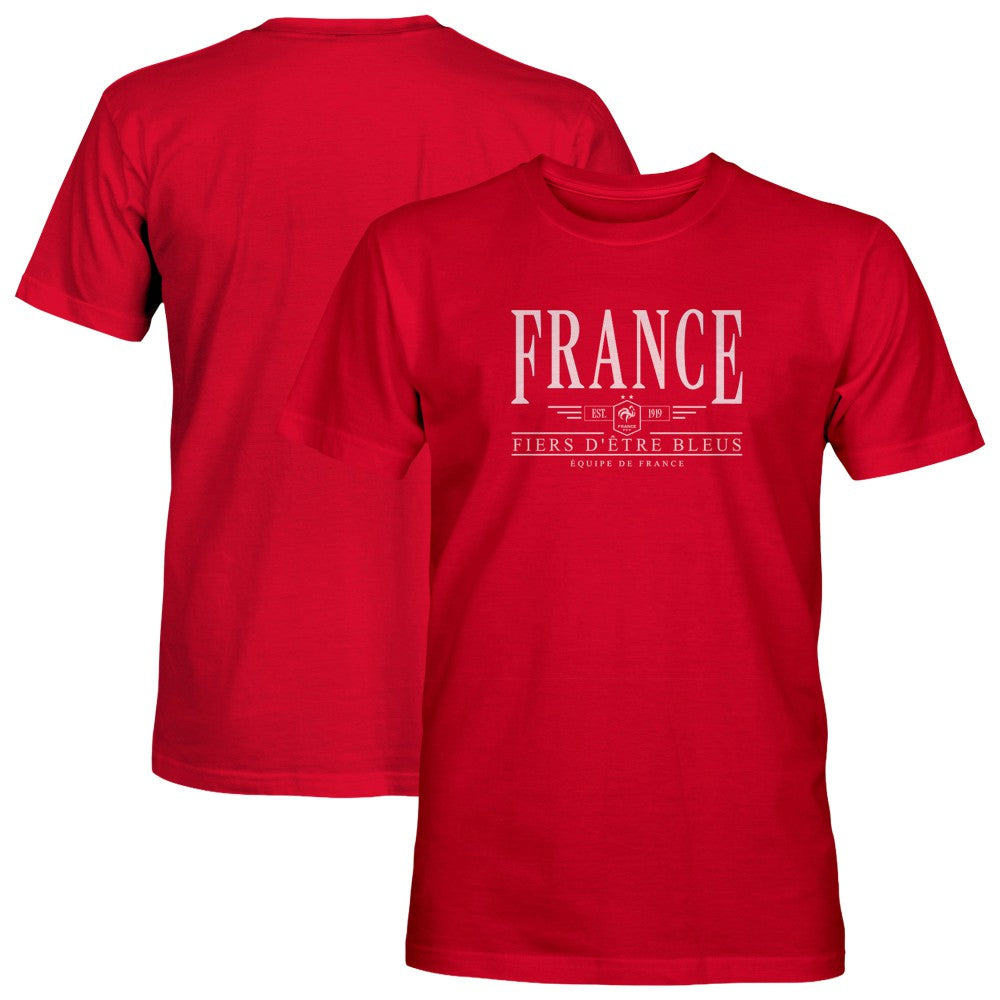 France National Team 1863FC Fiers D'etre Bleus T-Shirt / Soccer New