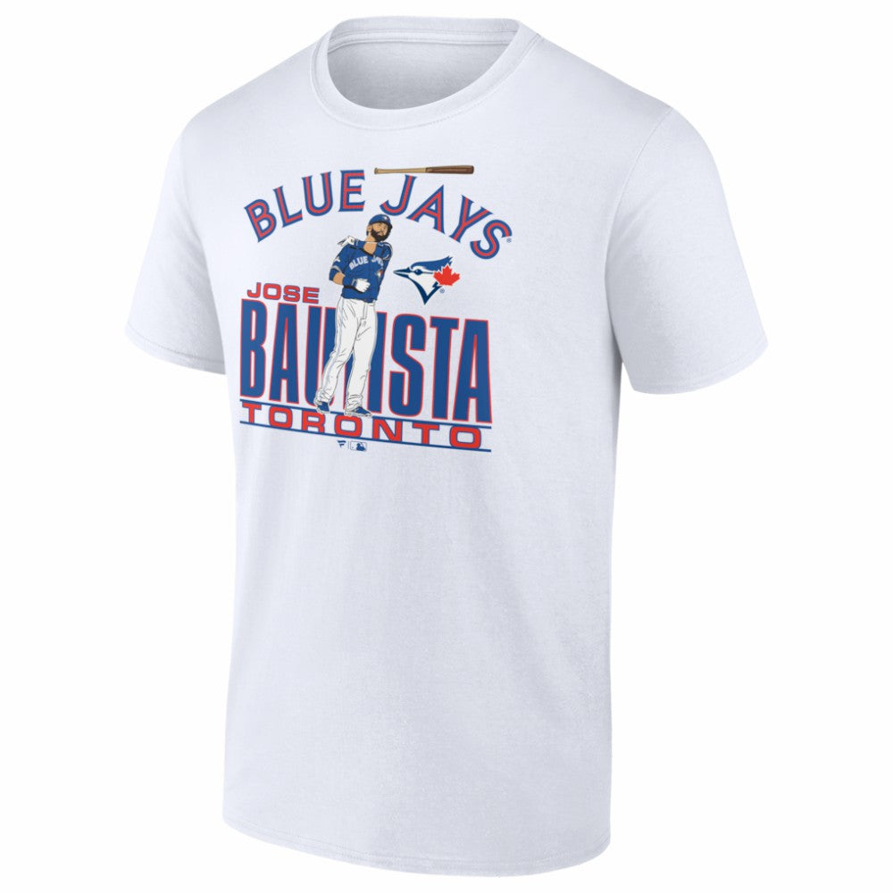 Jose Bautista Toronto Blue Jays Cooperstown Player T-Shirt - White