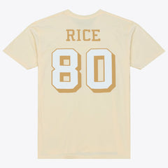 NFL San Francisco 49ers Jerry Rice  Sandman Name & Number T-Shirt