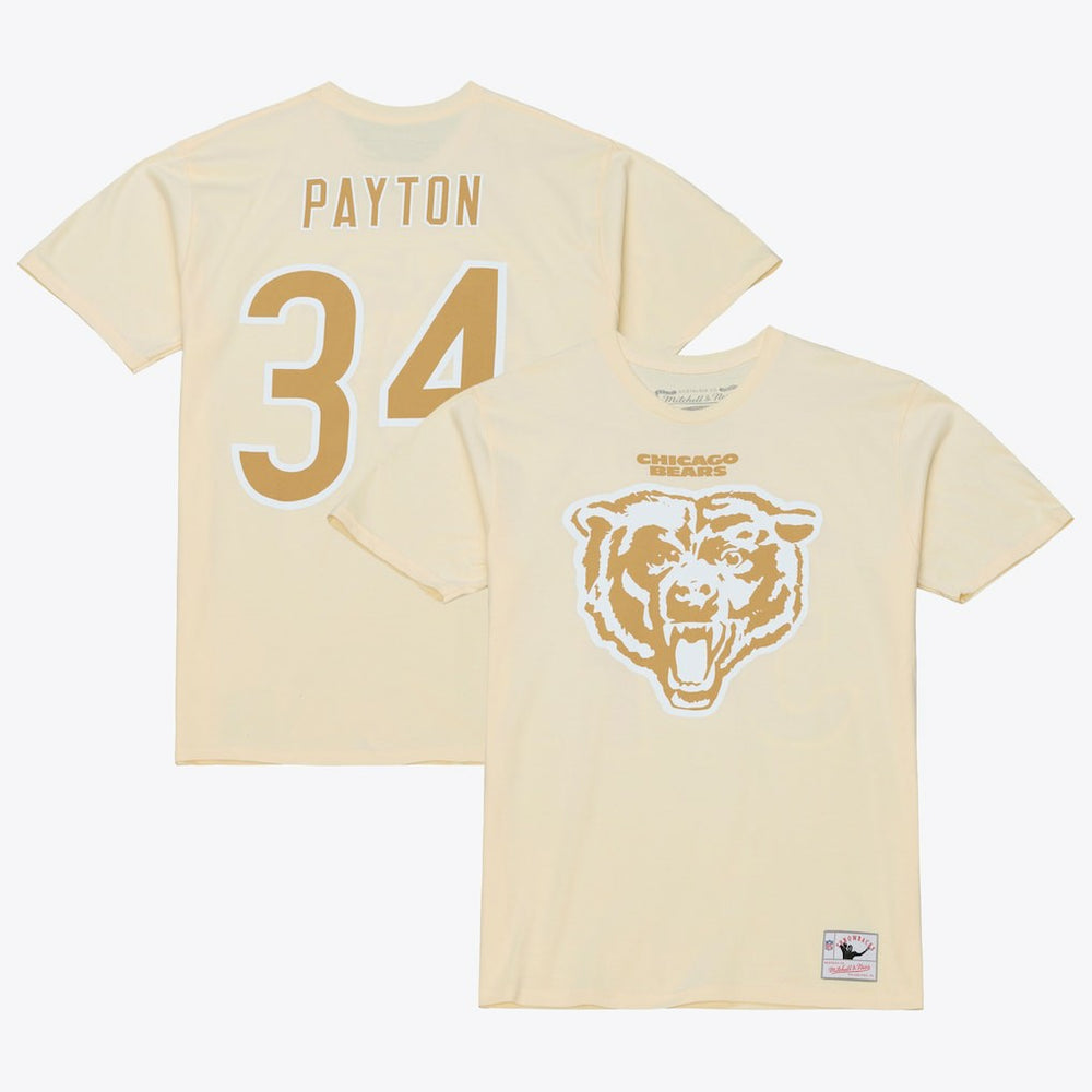 NFL Chicago Bears Walter Payton  Sandman Name & Number T-Shirt