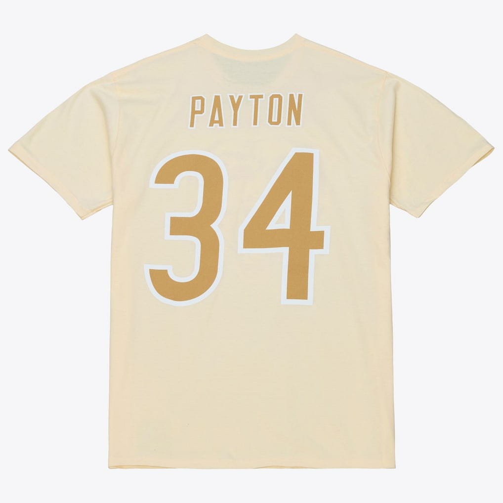 NFL Chicago Bears Walter Payton  Sandman Name & Number T-Shirt