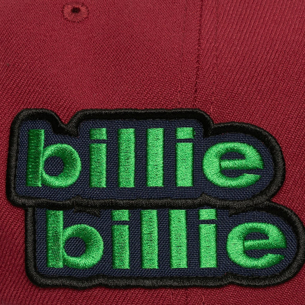 Cleveland Cavaliers x Billie Eilish Hardwood Classics Patch Snapback Hat sale - Wine/Gold | Mitchell & Ness cheap