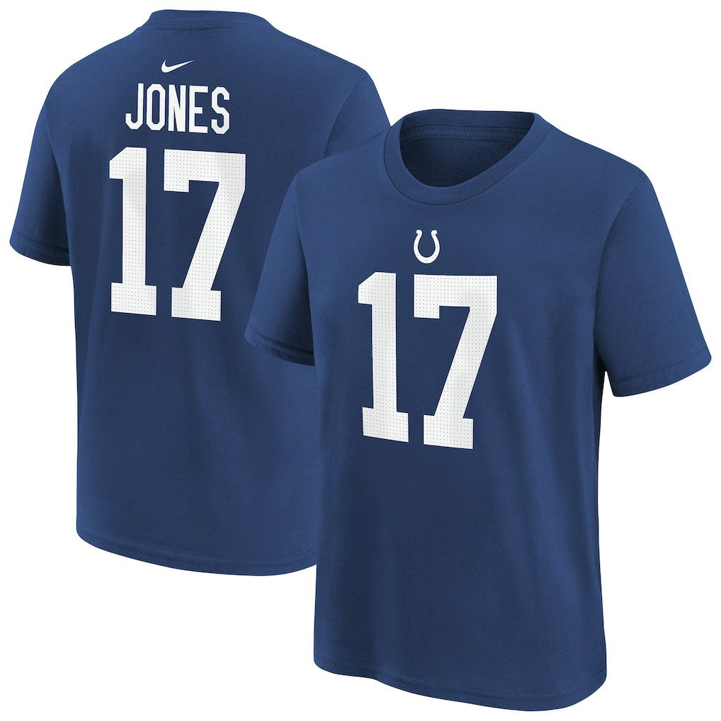 NFL Indianapolis Colts Daniel Jones  Youth Player Name & Number T-Shirt