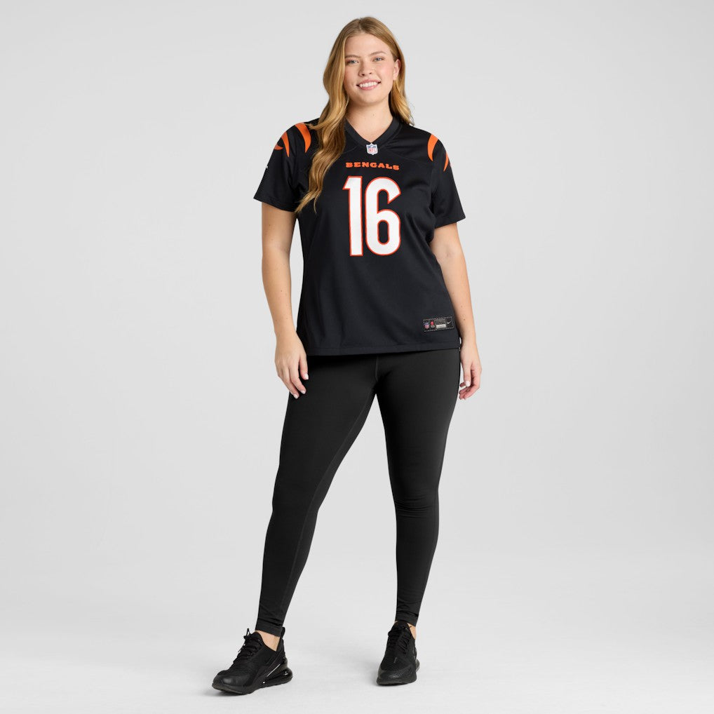NFL Cincinnati Bengals Joe Flacco  Women's Team Game Jersey
