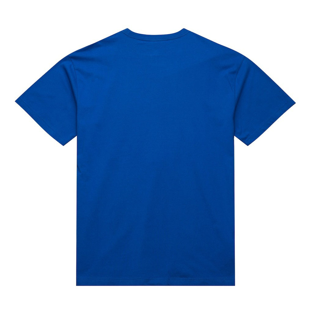 Golden State Warriors Hardwood Classics Throw It Back Premium T-Shirt sale - Royal | Mitchell & Ness online