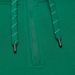 Boston Celtics Throw It Back Quilted Fleece Quarter-Zip Hoodie - Green | Mitchell & Ness shop