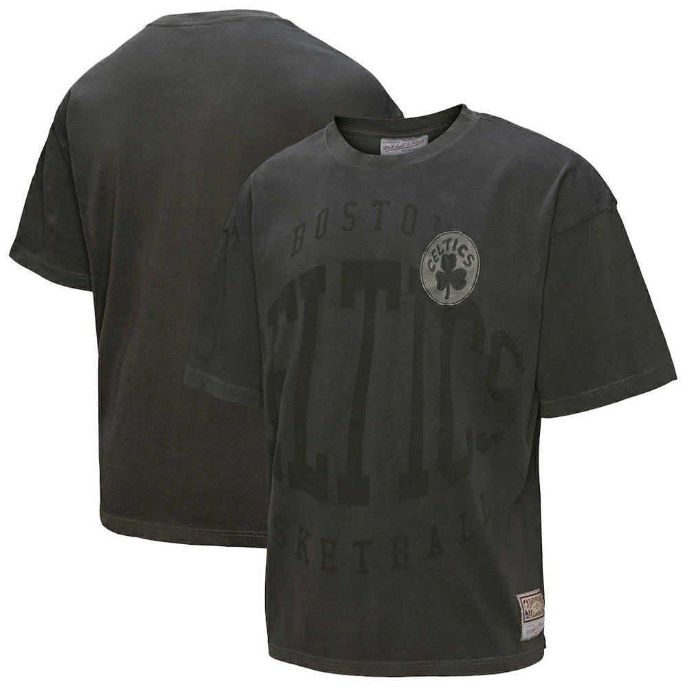 Boston Celtics Downtown Collection Premium T-Shirt - Black | Mitchell & Ness shop