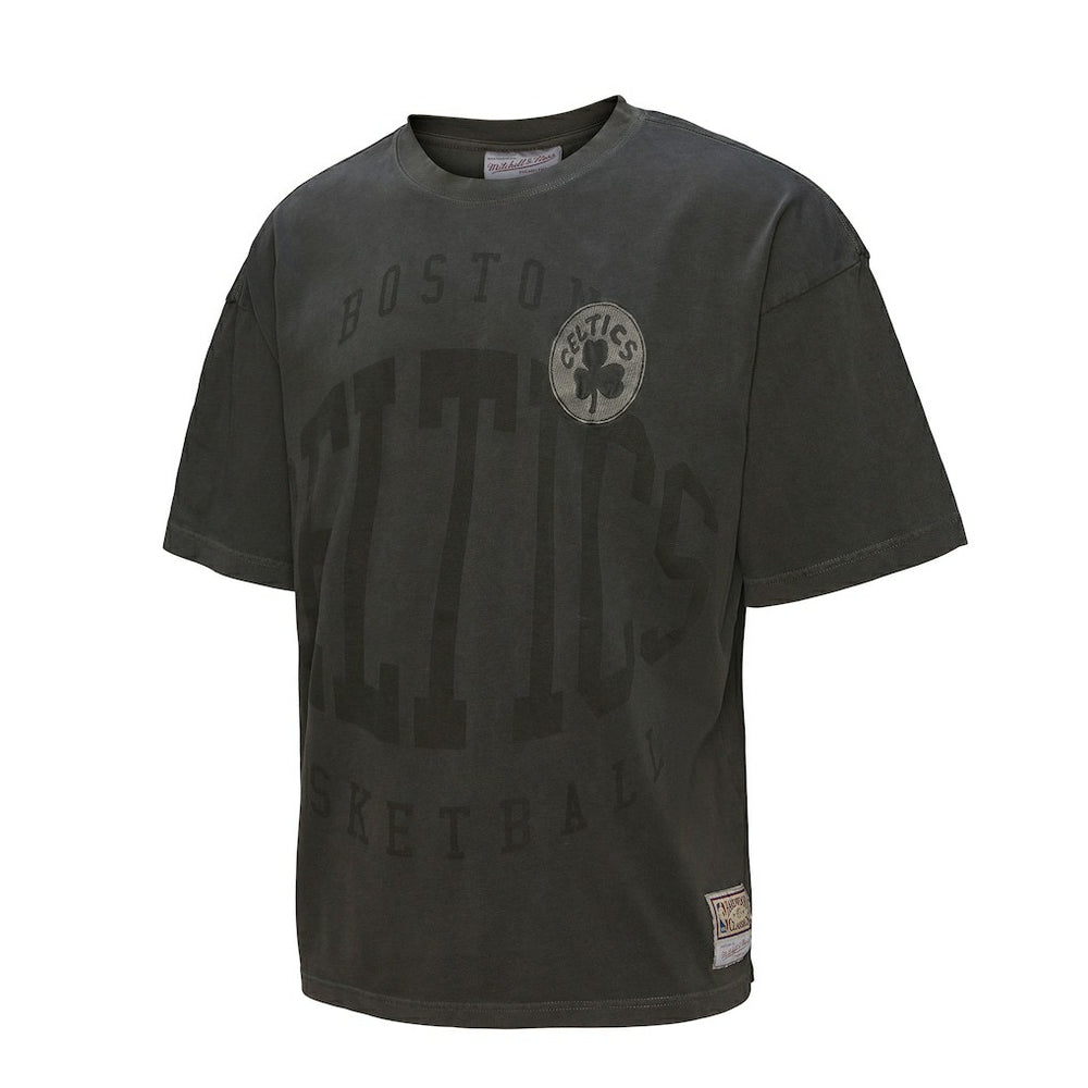 Boston Celtics Downtown Collection Premium T-Shirt - Black | Mitchell & Ness shop