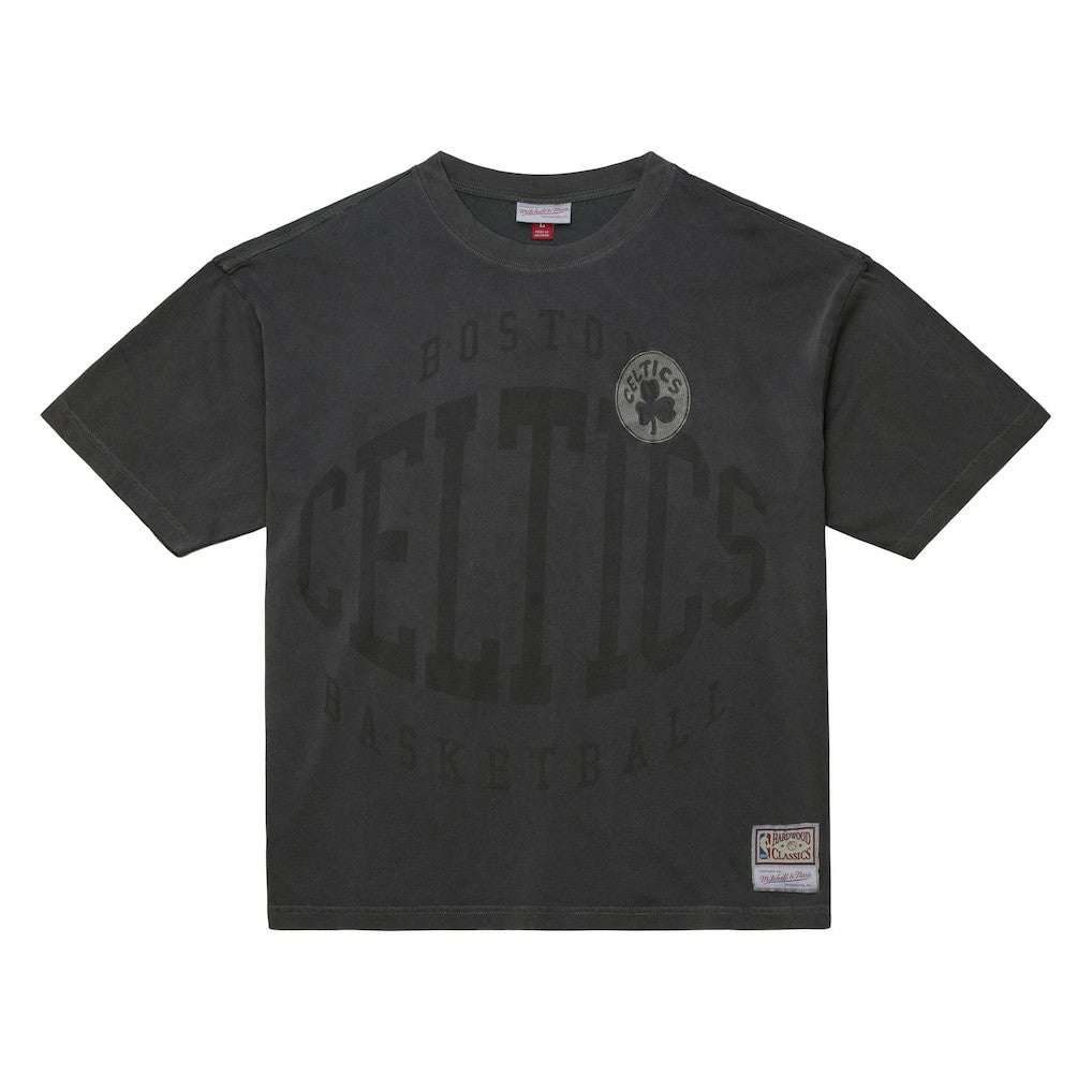 Boston Celtics Downtown Collection Premium T-Shirt - Black | Mitchell & Ness shop