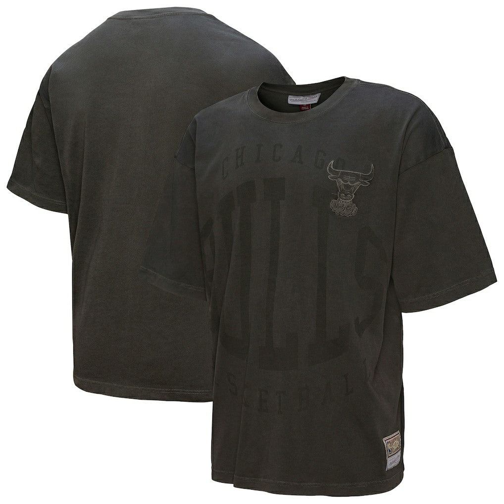 Chicago Bulls Downtown Collection Premium T-Shirt - Black | Mitchell & Ness outlet