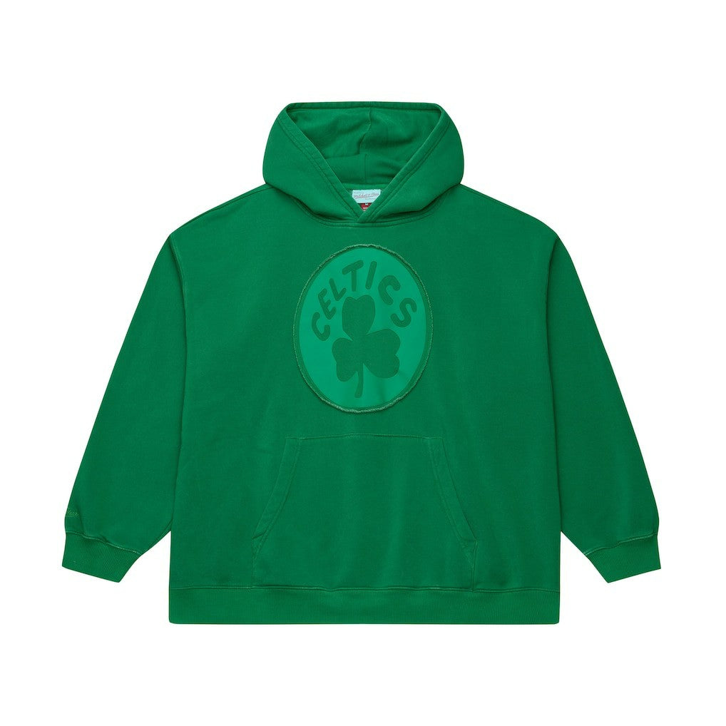 Boston Celtics Downtown Collection Fleece Hoodie - Green | Mitchell & Ness outlet